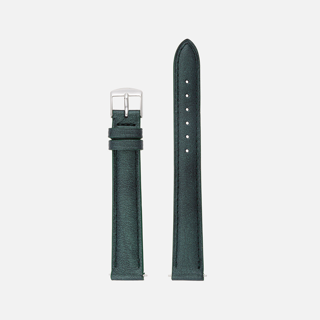 bracelet en cuir pour montre femme vert