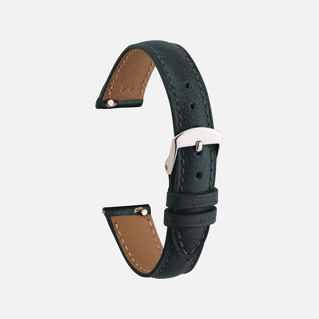 bracelet de montre irisé nacré vert