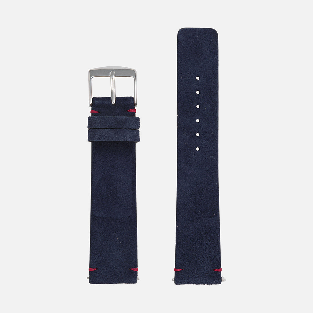 bracelet montre vintage bleu