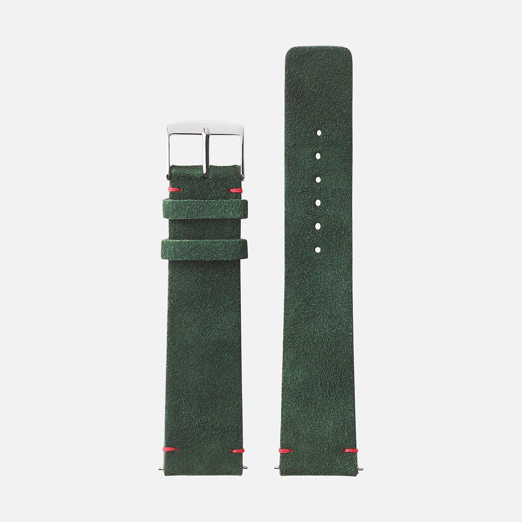 bracelet montre vintage vert