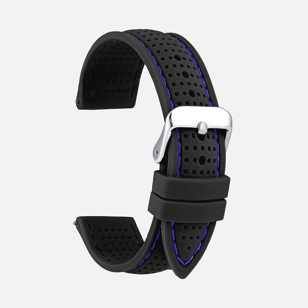bracelet en silicone sport bleu