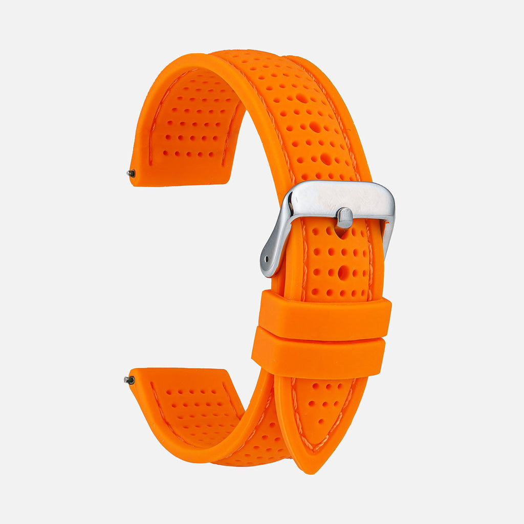 bracelet en silicone sport orange