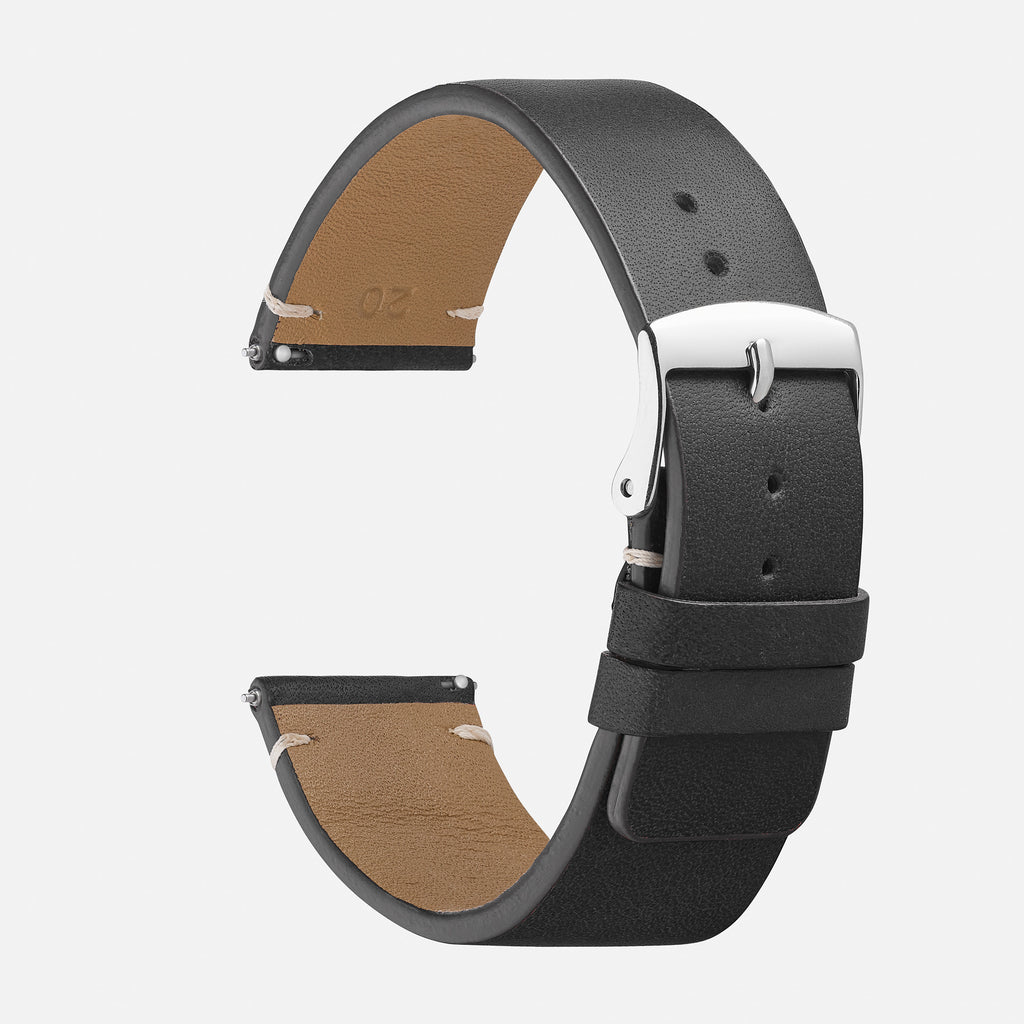 bracelet montre noir vintage pour homme